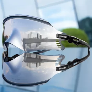 Fahrrad-Sonnenbrille mit UV-Schutz - Grau