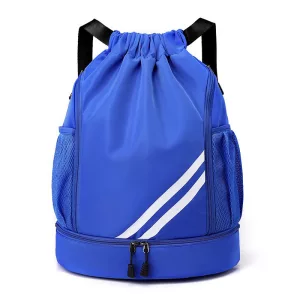 Fußball-Rucksack Sporttasche - Blau