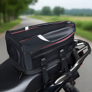 motorcycle bag, motorcycle tail bag, motorcycle back seat bag, motorcycle rear bag, waterproof tail bag