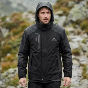 mens jacket, waterproof jacket, hiking jacket, windproof jacket, camping jacket, outdoor sports jacket